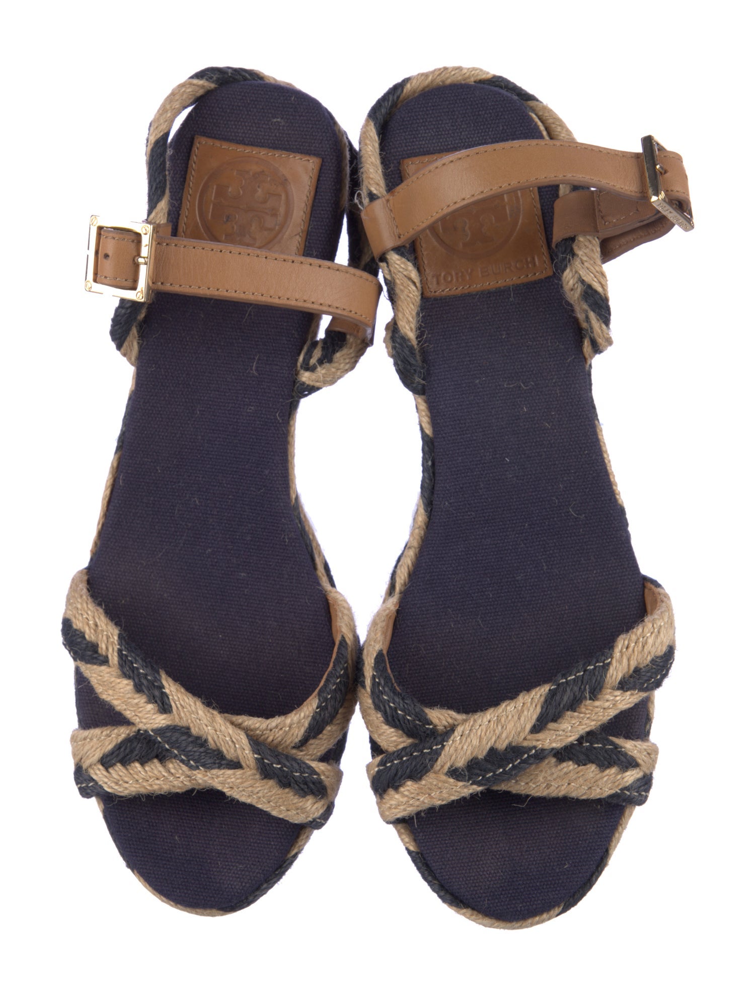 Tory Burch Jute Patterned Espadrilles